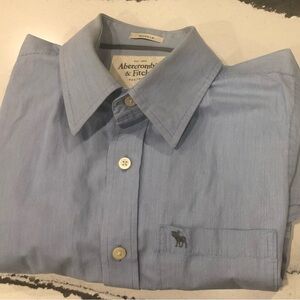 Abercrombie & Fitch Vintage Blue Casual Shirt